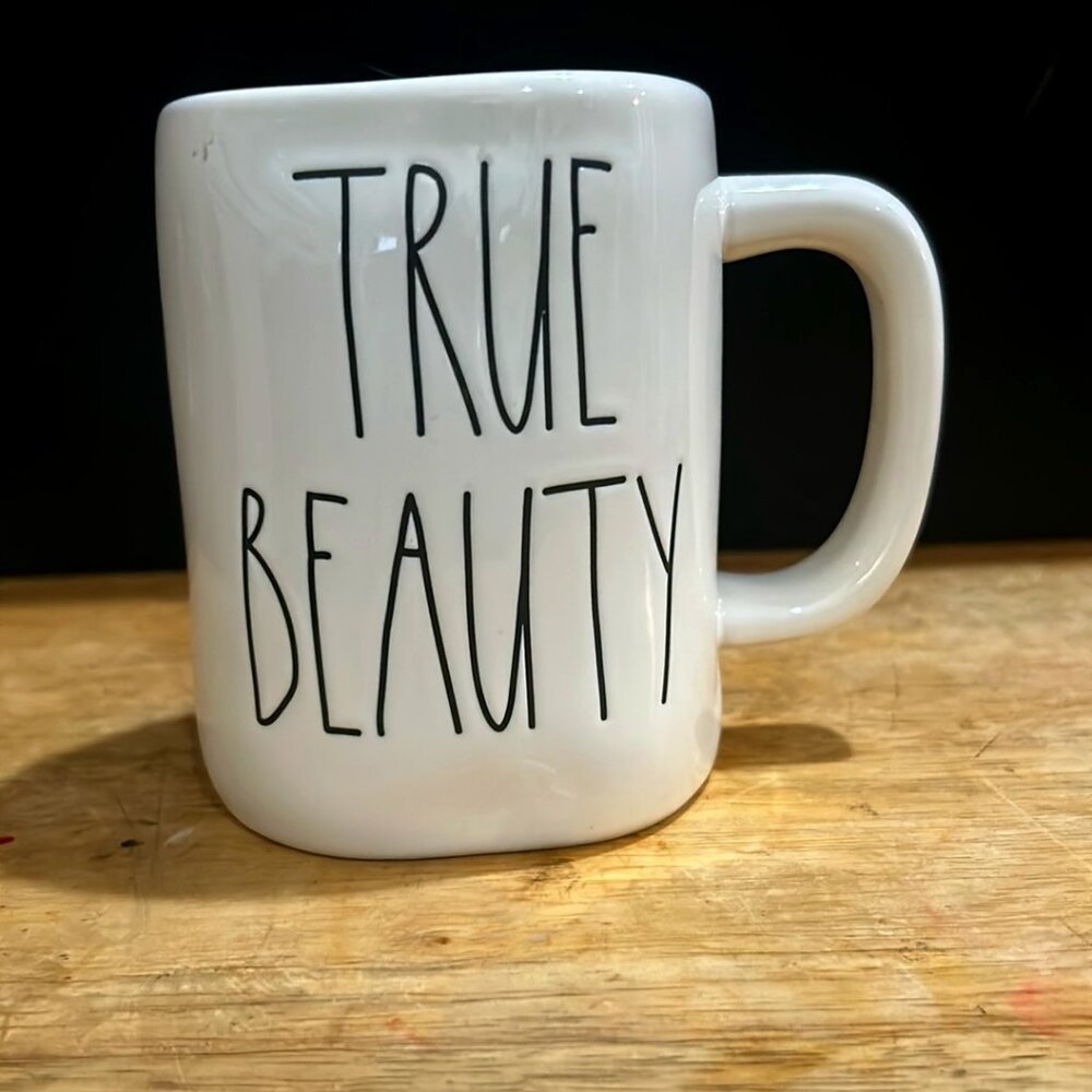 Rae Dunn Disney Beauty & the Beast Mug